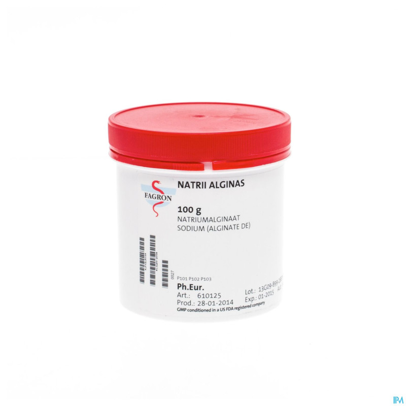 Sodium alginate vrac    100g fag