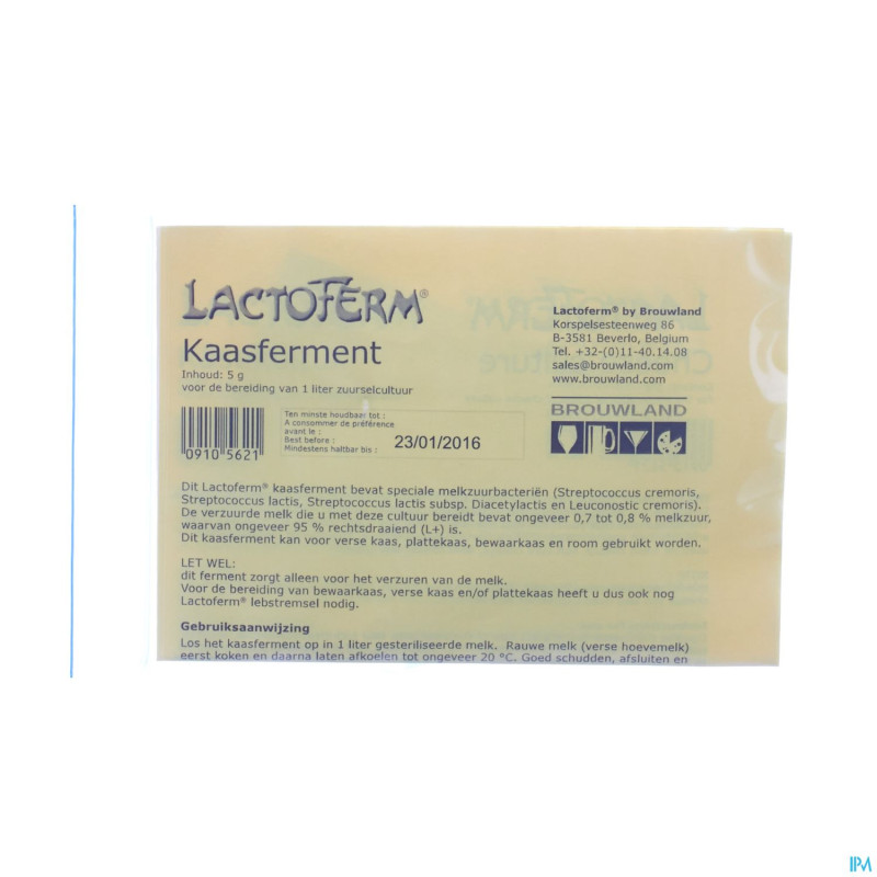 Lactoferm ferment fromage 3g