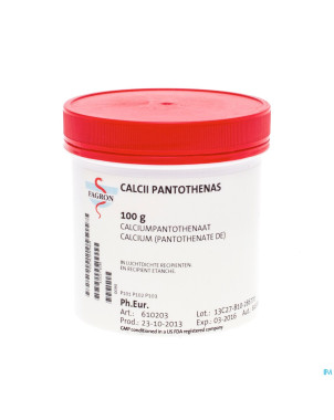 Calcium panthotenate d- lourd    100g fag