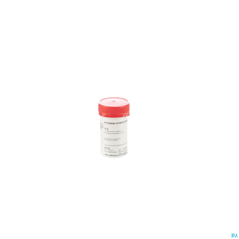 Ephedrine chlorhydr (l-) 10g fag
