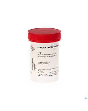 Ephedrine chlorhydr (l-)    25g fag