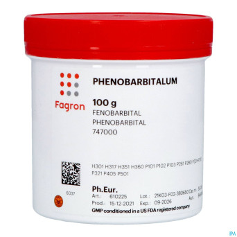 Phenobarbital    100g fag