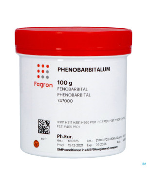 Phenobarbital    100g fag