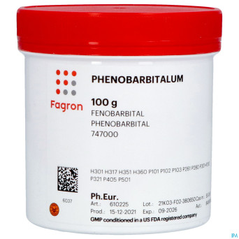 Phenobarbital    100g fag