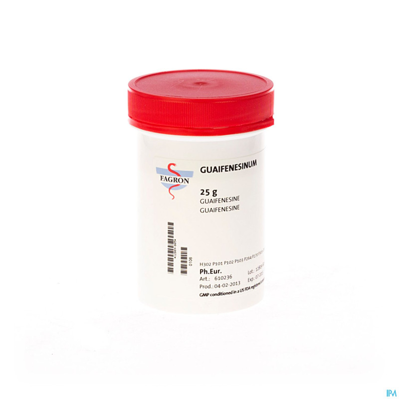 Guaifenesine vrac    25g fag