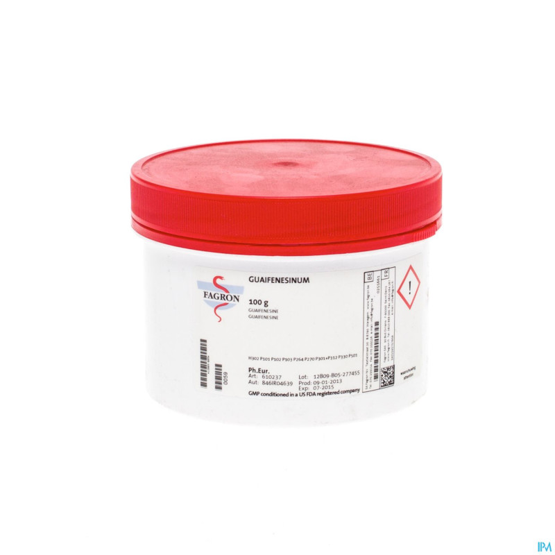 Guaifenesine vrac    100g fag