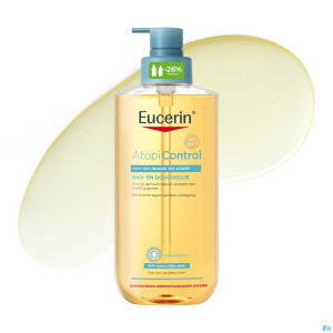 Eucerin atopicontrol huile bain/douche pompe 400ml