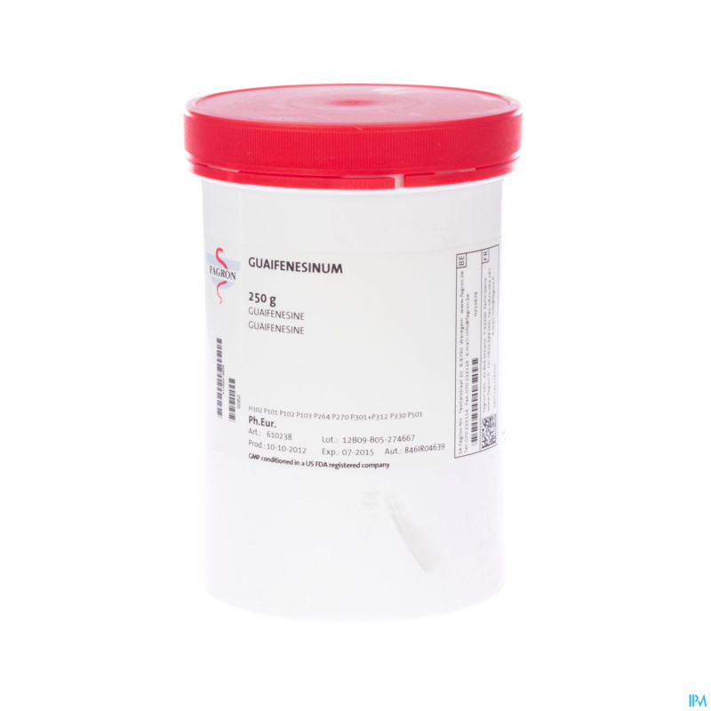 Guaifenesine vrac    250g fag