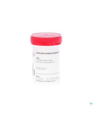 Lidocaine chlorhydrate vrac 25g fag