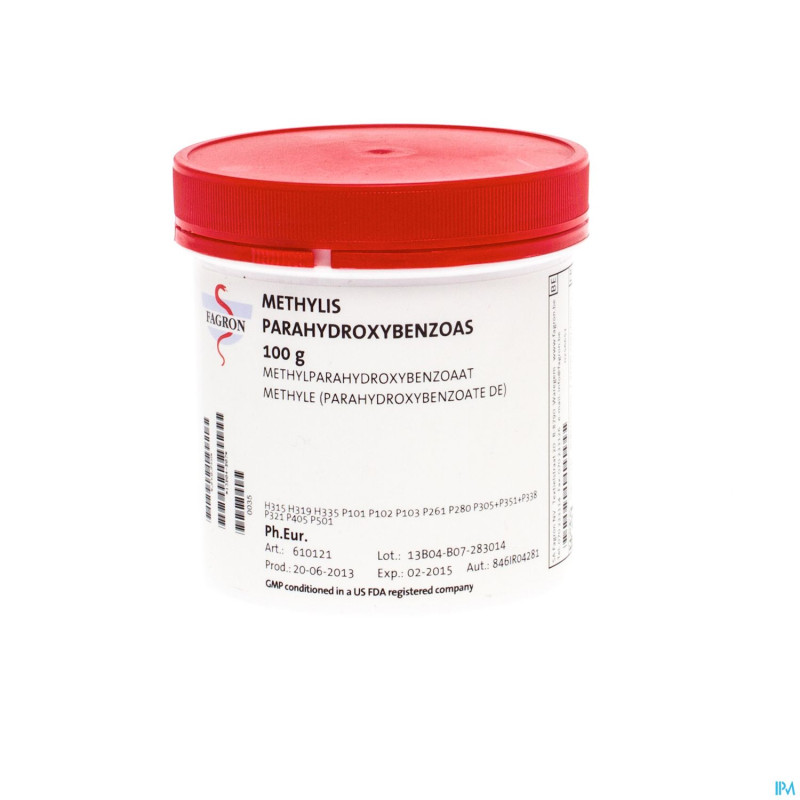 Parahydroxybenzoate methyle    100g fag