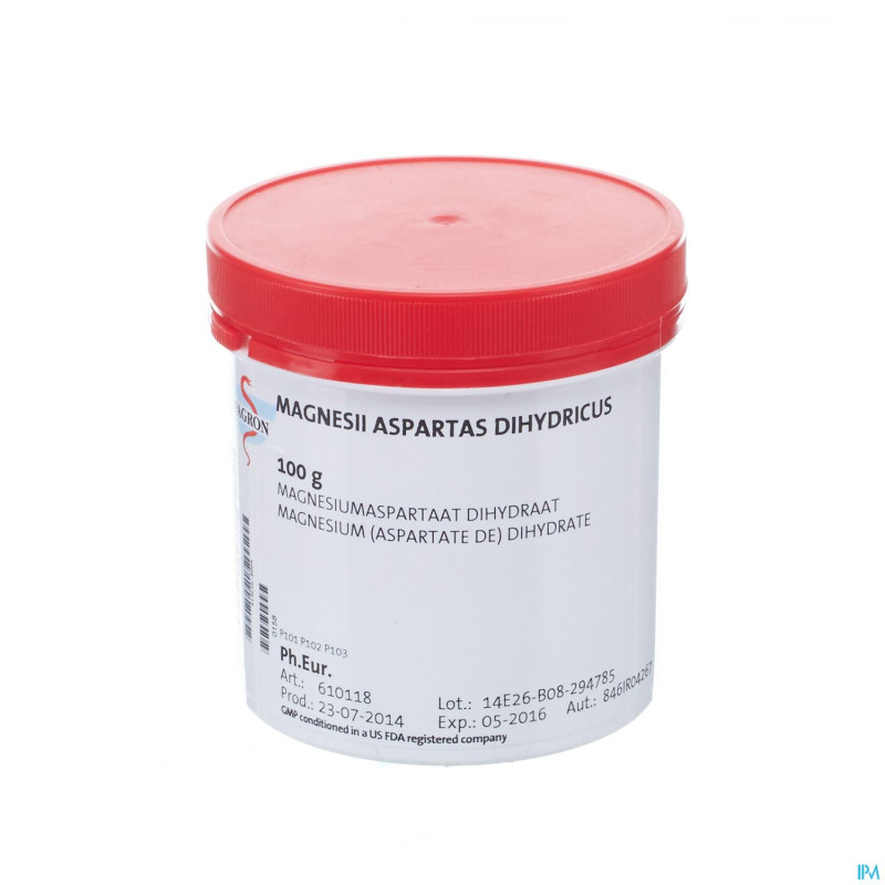 Magnesium aspartate dihyd l- vrac    100g fag
