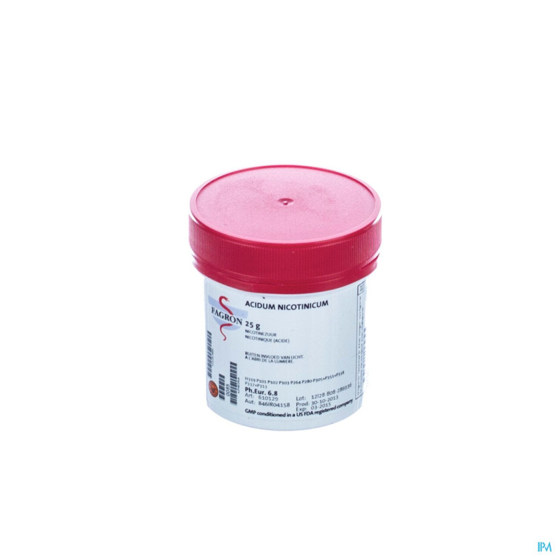 Nicotinique acide vrac    25g fag