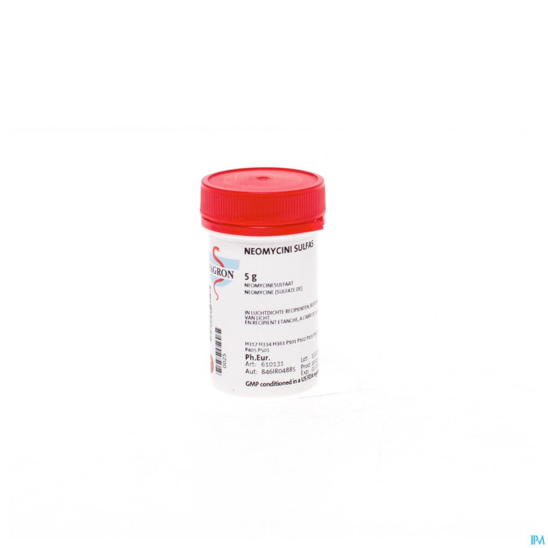 Neomycine sulfate vrac    5g fag