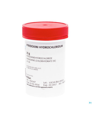 Pyridoxine chlorhydrate vrac    25g fag