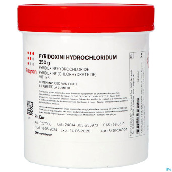 Pyridoxine chlorhydrate vrac    250g fag