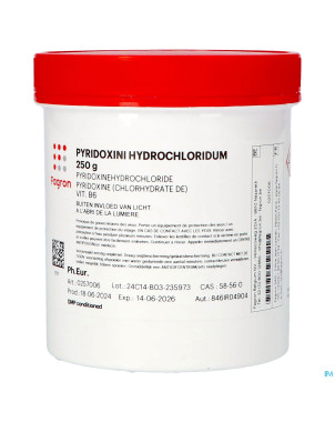 Pyridoxine chlorhydrate vrac    250g fag