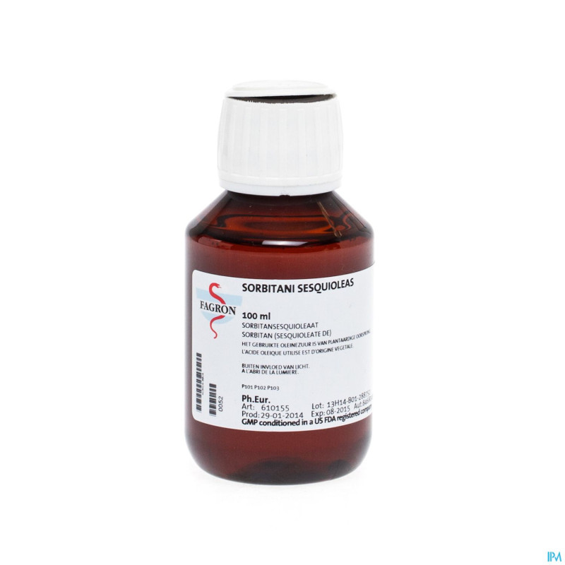 Sorbitan sesquioleate vrac    100ml fag
