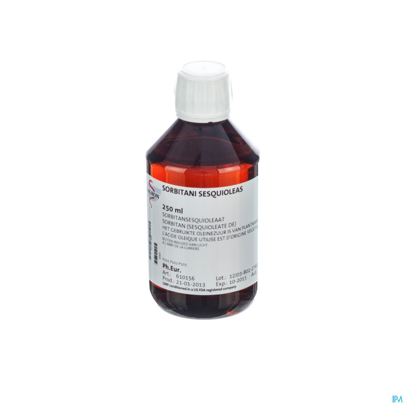 Sorbitan sesquioleate vrac    250ml fag