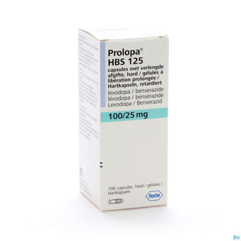 Prolopa hbs 100mg/25mg lib.prolongee caps 100