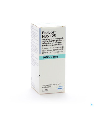 Prolopa hbs 100mg/25mg lib.prolongee caps 100