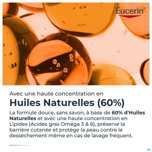 Eucerin atopicontrol huile bain/douche pompe 400ml
