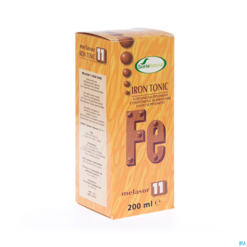 Soria melasor n11 iron tonic    200ml