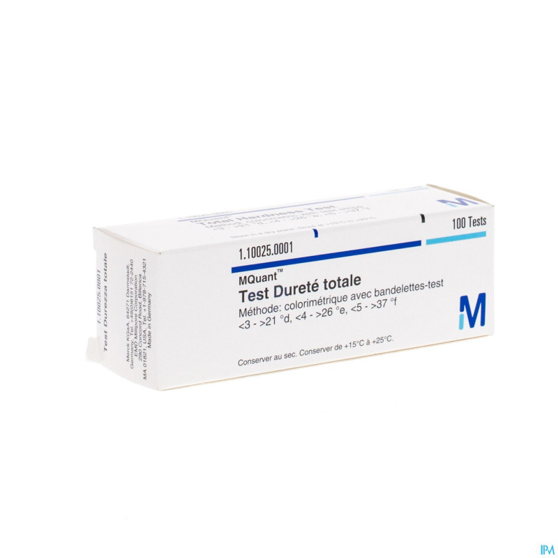 Merckoquant test dur.tot  100 merck