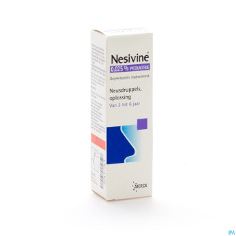 Nesivine ped 0,025% gutt 15ml cfr 2252104