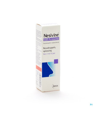 Nesivine ped 0,025% gutt 15ml cfr 2252104