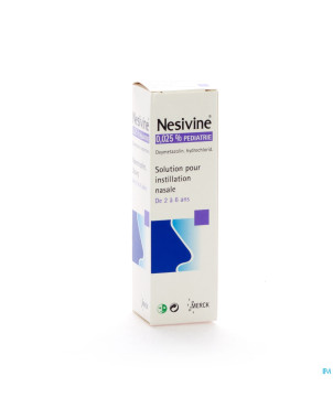 Nesivine ped 0,025% gutt 15ml cfr 2252104