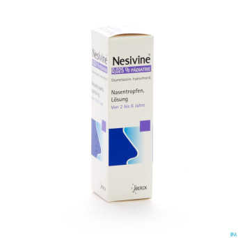 Nesivine ped 0,025% gutt 15ml cfr 2252104