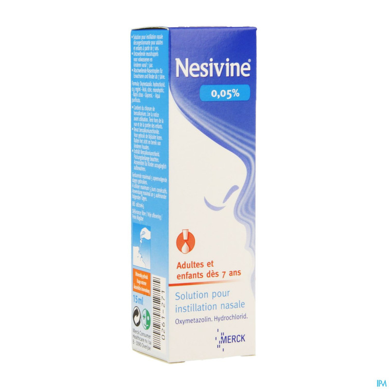 Nesivine gutt. 0,050 % 15 ml
