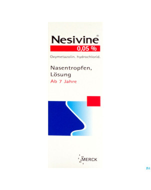 Nesivine gutt. 0,050 % 15 ml