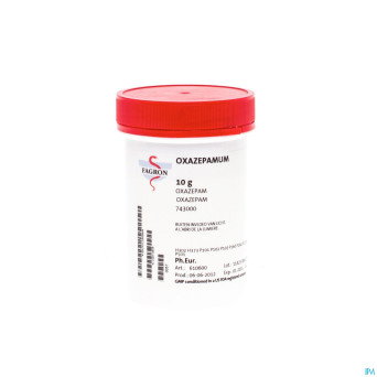 Oxazepam vrac    10g fag