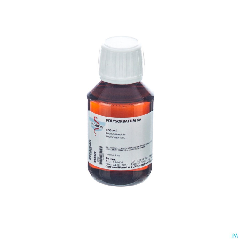Polysorbate 80    100ml fag
