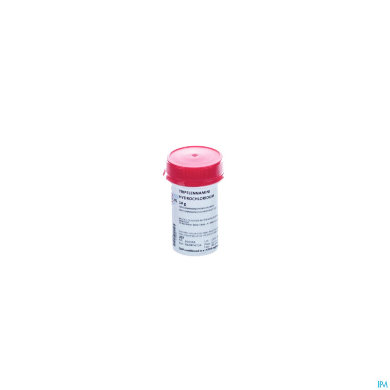 Tripelennamine chlorhydr vrac    10g fag