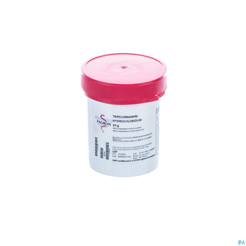 Tripelennamine chlorhydr vrac    50g fag