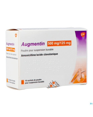 Augmentin sach 16 x 500mg/125mg