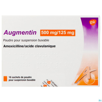 Augmentin sach 16 x 500mg/125mg