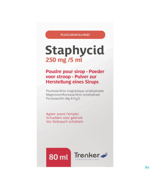 Staphycid susp or 80ml 250mg/5ml