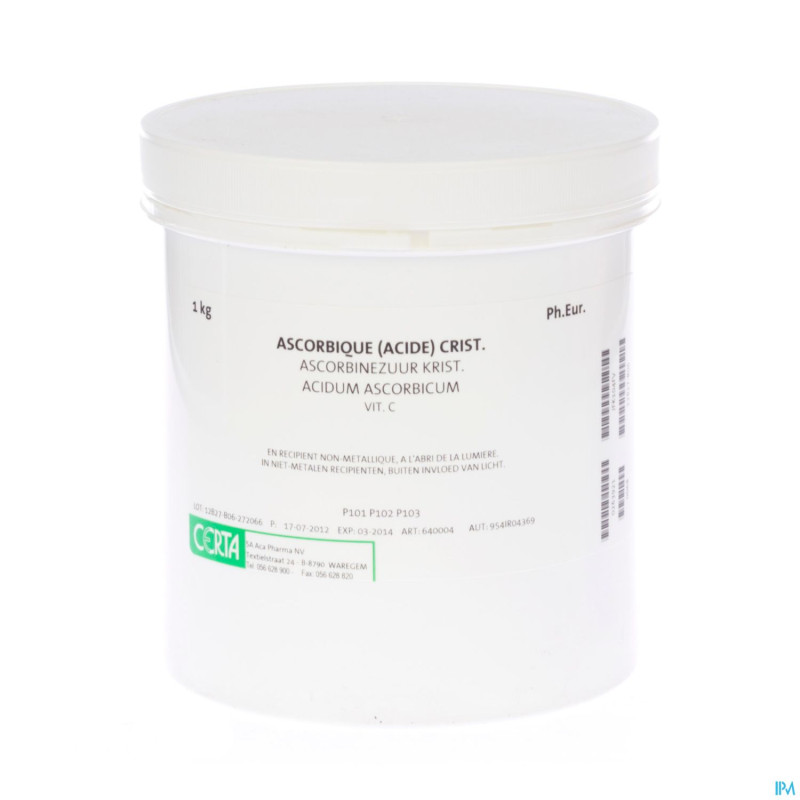 Acide ascorbique (vit c)    1kg aca