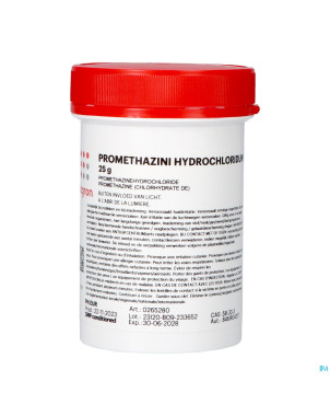 Promethazine chlorhydrate vrac    25g fag