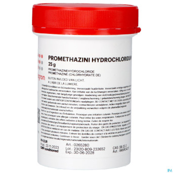 Promethazine chlorhydrate vrac    25g fag