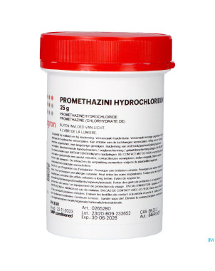 Promethazine chlorhydrate vrac    25g fag