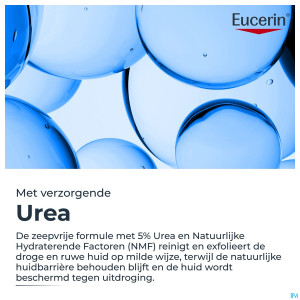 Eucerin urearepair gel lavant 5% uree pompe 400ml