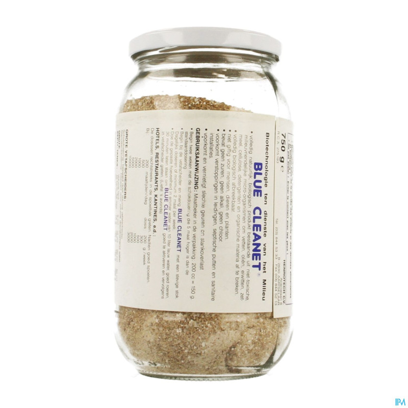 Blue cleanet pdr pot 750g