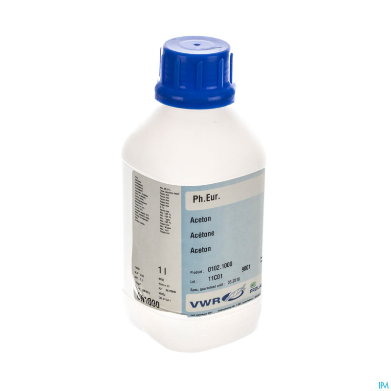 Acetone liq ph.eur    1l vwr