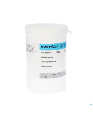Sodium chlorure pdr ph.eur    1kg vwr
