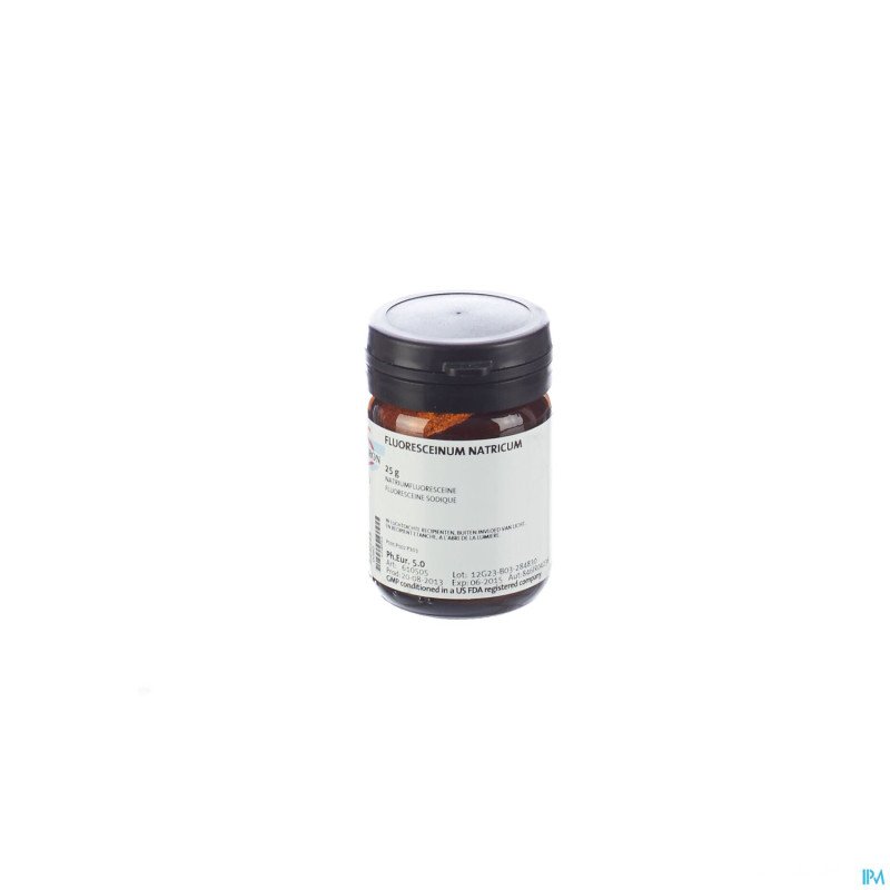 Fluoresceine sodique vrac   25g fag