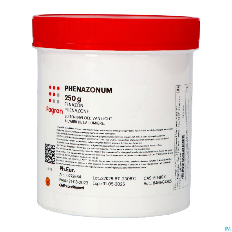 Phenazone crist    250g fag